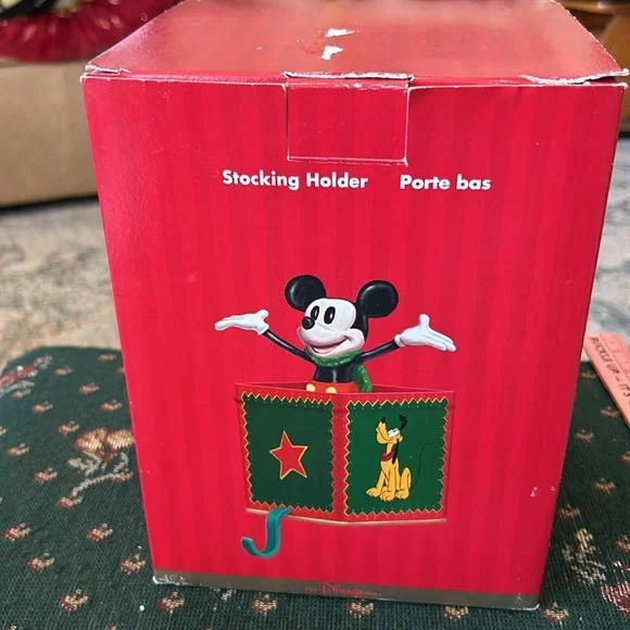 Disney’s Disney’s store exclusive Mickey in the box stocking holder - Picture 8 of 8